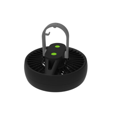 Rechargeable Hi-Flow Tent Fan and LED Light - Image 3